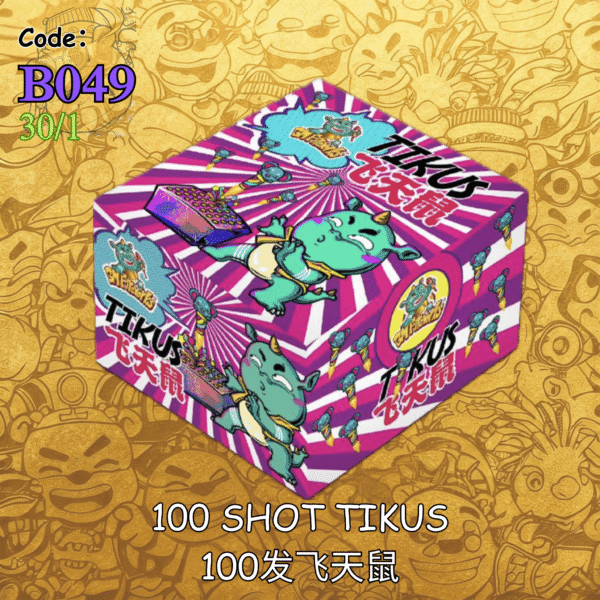 B049 | ✈️100 SHOT TIKUS 100发飞天鼠