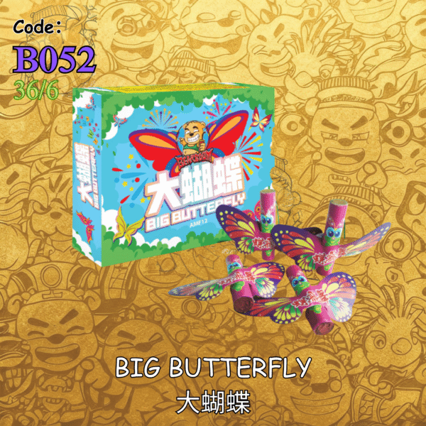 B052 | ✈️BIG BUTTERFLY 大蝴蝶